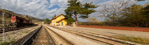 Hacıkırı Train Station is a train station based on the construction of Baghdad Railway in 1912 in the Kiralan neighborhood of Karaisalı district of Adana.