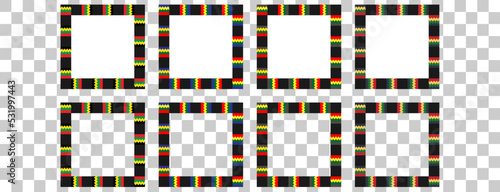 pattern with shapes