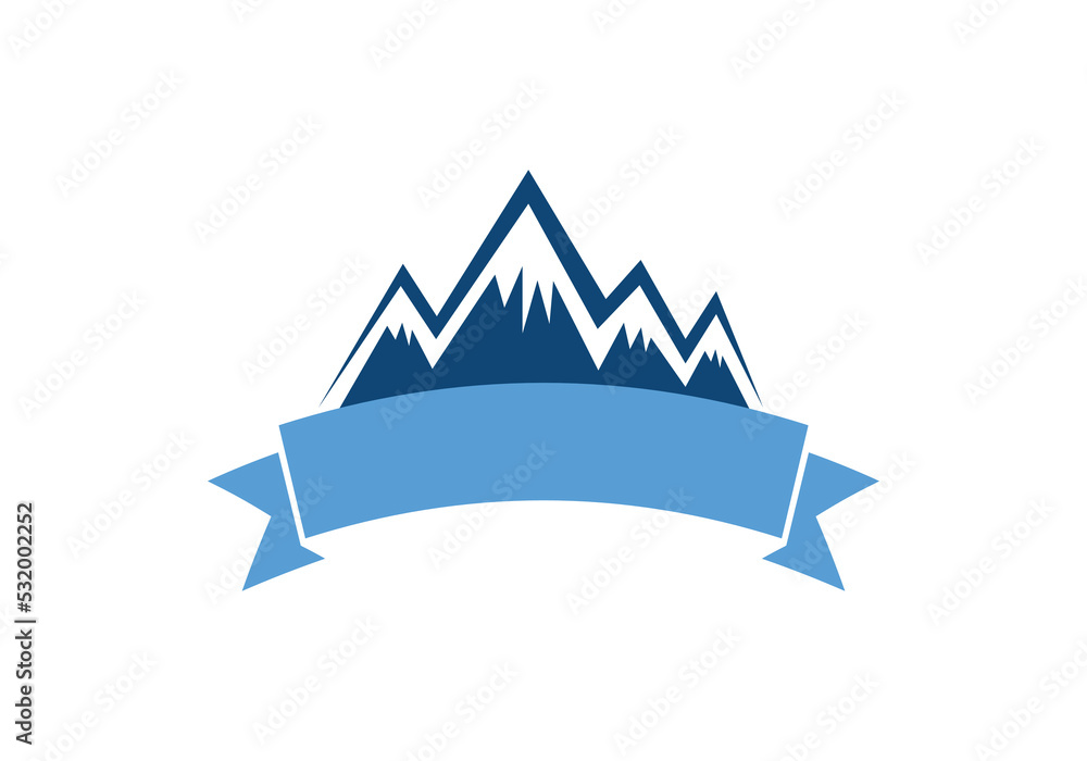 this is a creative mountain business logo this is a creative mountain business logo
