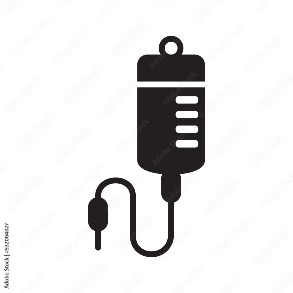 Infusion Medical Icon Vector Illustration Infusion Medical Icon Vector Illustration