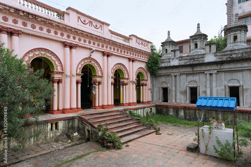Andul Rajbarhi , a palace or rajbari near Kolkata in Andul. Heritage site.