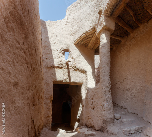 The palaces of Al -Muqbel, the old buildings of clay, from the Saudi heritage photo