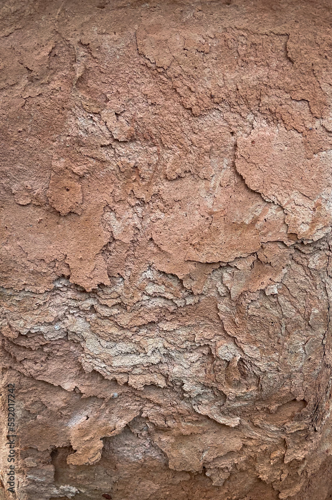 Alte, orange Mauer Alte, orange Mauer