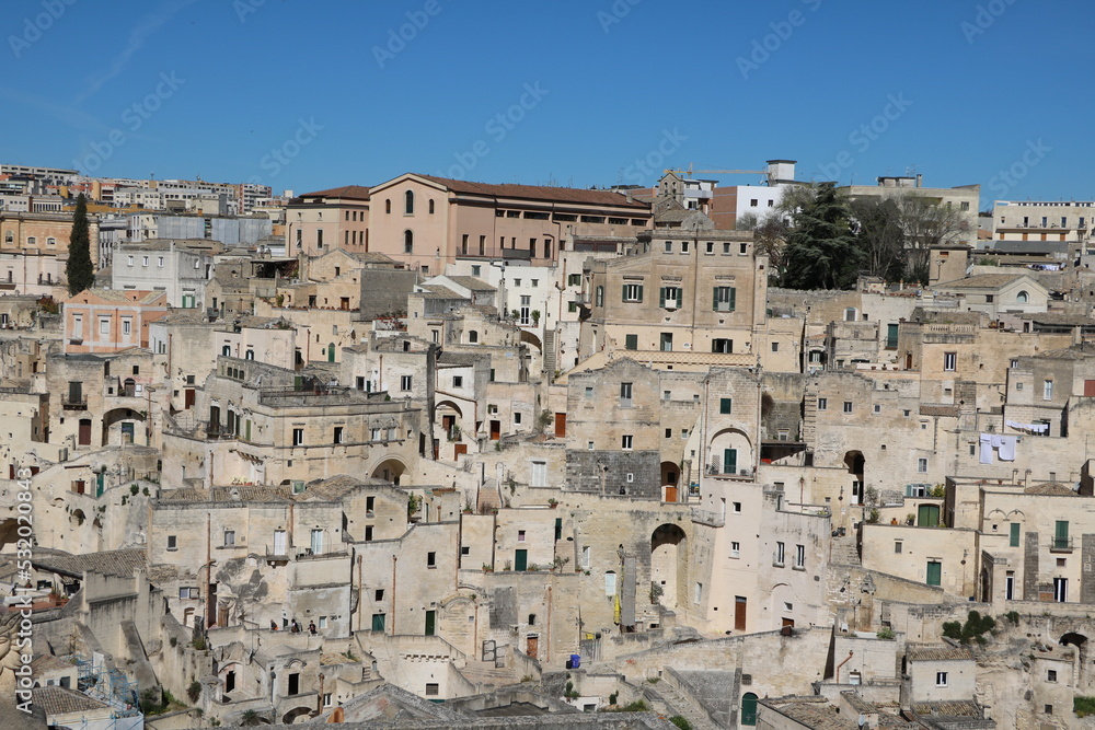 Ancient Matera in Italy