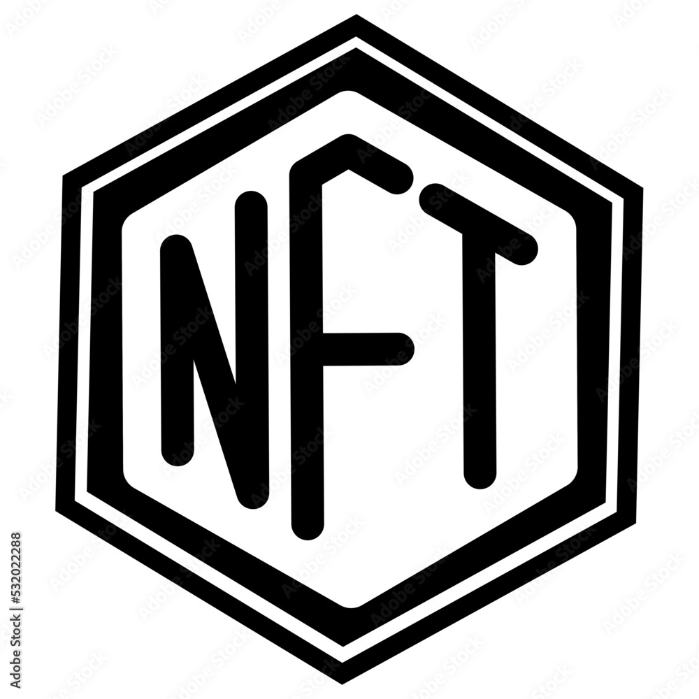 NFT Icons, NFT Logo, NFT Vector Illustration