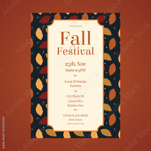 Fall Festival Flyer