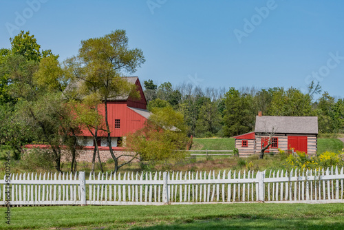 Blacksmith Shop and Homestead Barn, Daniel Boone Homestead, Pennsylvania USA, Birdsboro, Pennsylvania