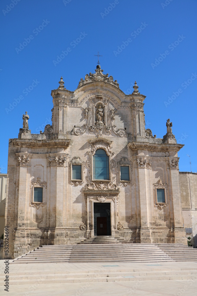 Chiesa di San Francesco d'Assisi in Matera, Italy