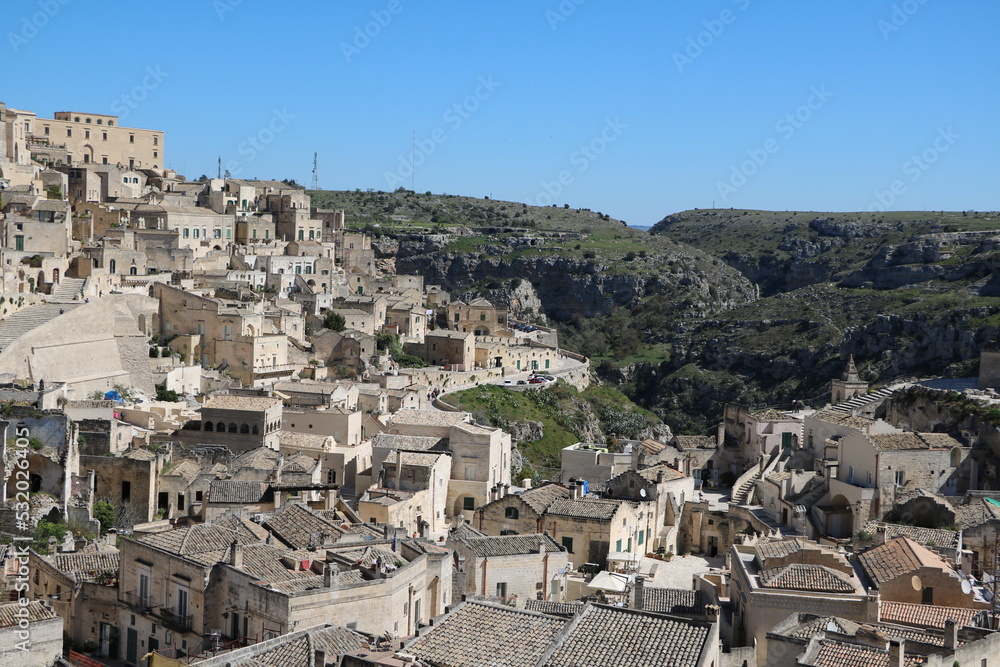 Old Matera in Italy