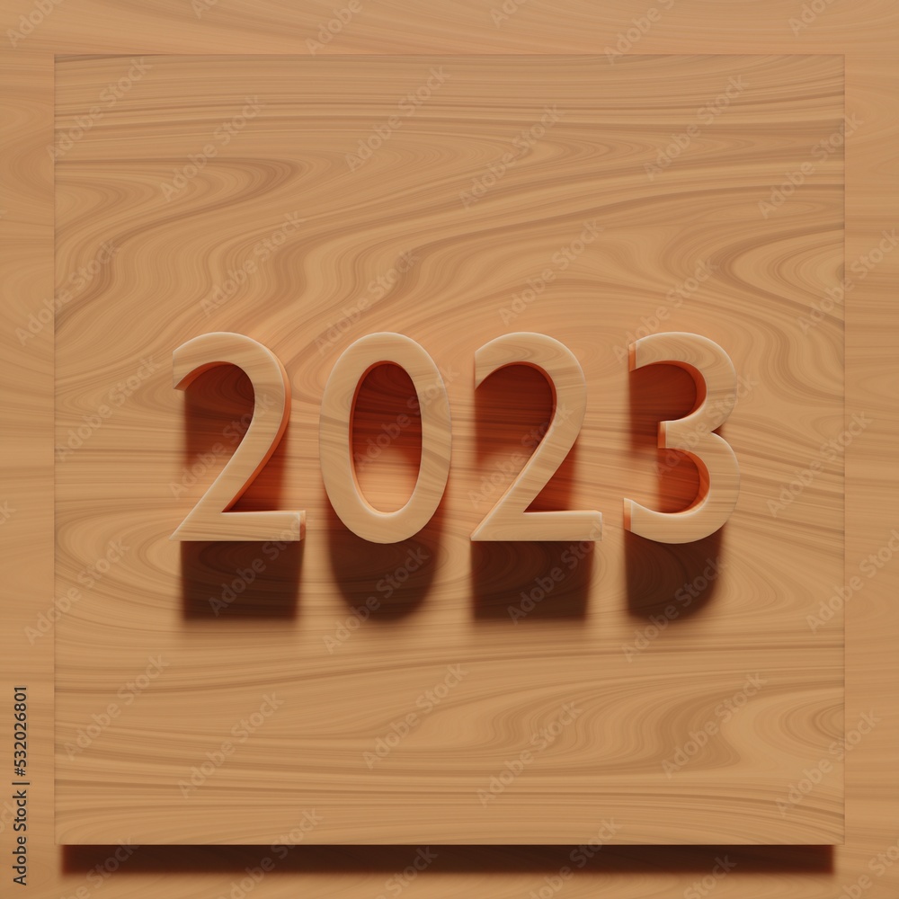 2023 wooden numbers wooden background congratulations calendar 2023 wooden numbers wooden background congratulations calendar