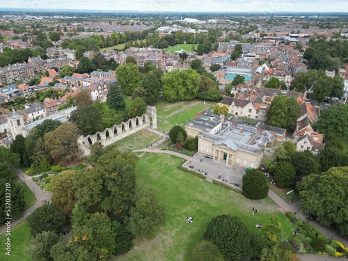 St Mary's Abbey built in 1088. ruins of a Benedictine monastery, York