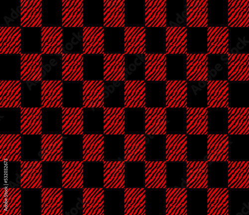 Seamless plaid pattern. Classic fabric print. 