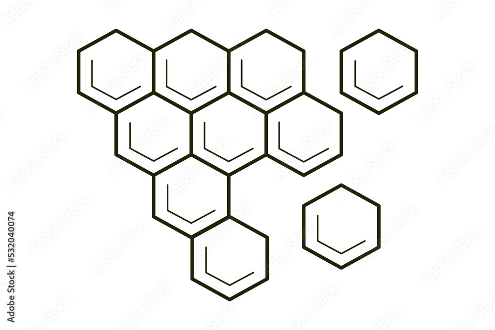 abstract background with hexagons abstract background with hexagons