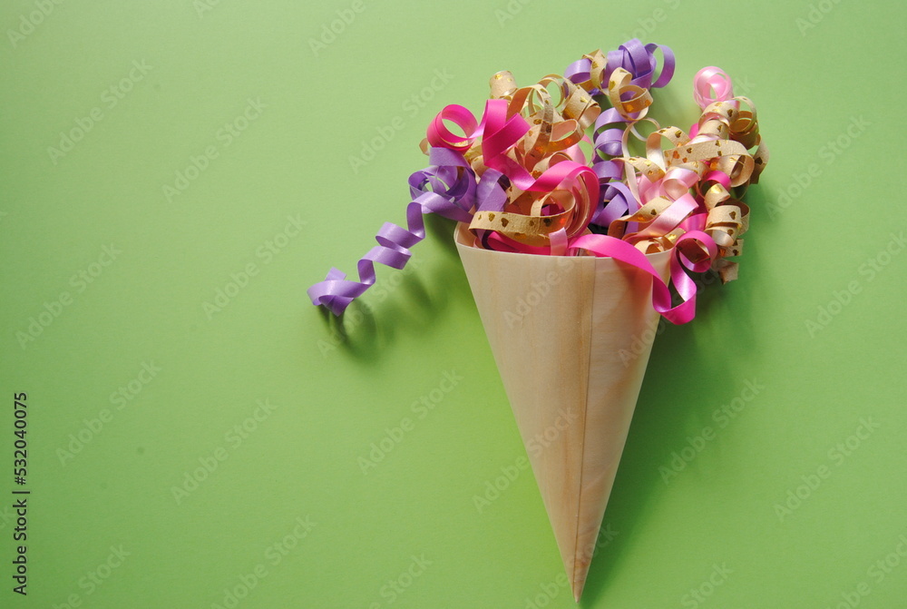 Paper flowers bouquet