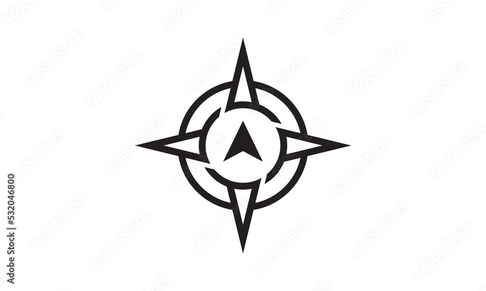 simple compass logo simple compass logo