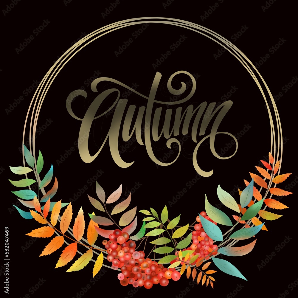 Obraz premium autumn background