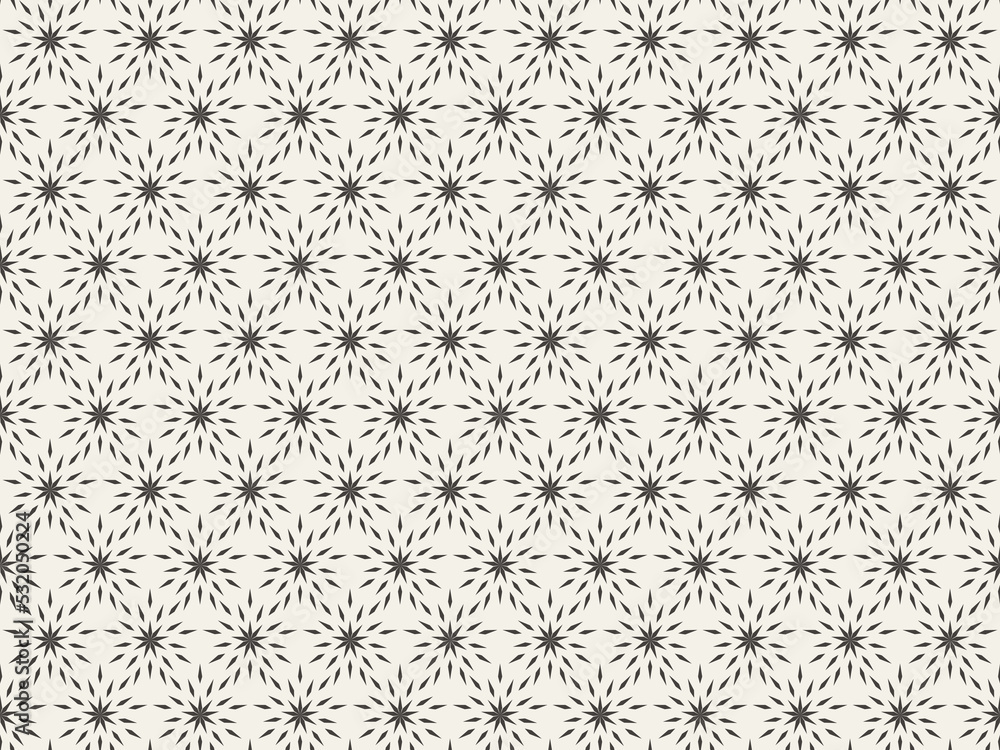 simple yellowish brown monochrome geometric seamless pattern for background, texture, wallpaper, banner, label, textile, cover, etc. vector design