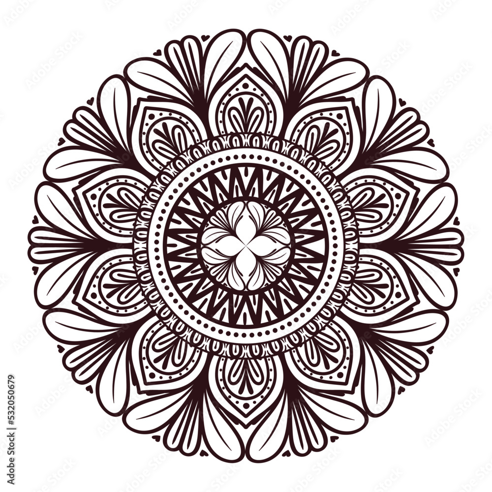 retro mandala decoration retro mandala decoration