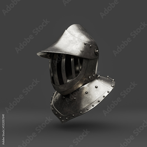 Photo Used steel warrior helmet
