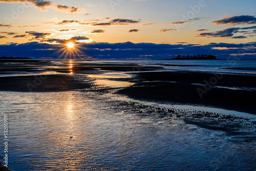 Sunrise over Walnut Beach, Milford, CT