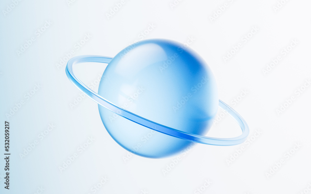Transparent glass with gradient colors, 3d rendering. Transparent glass with gradient colors, 3d rendering.