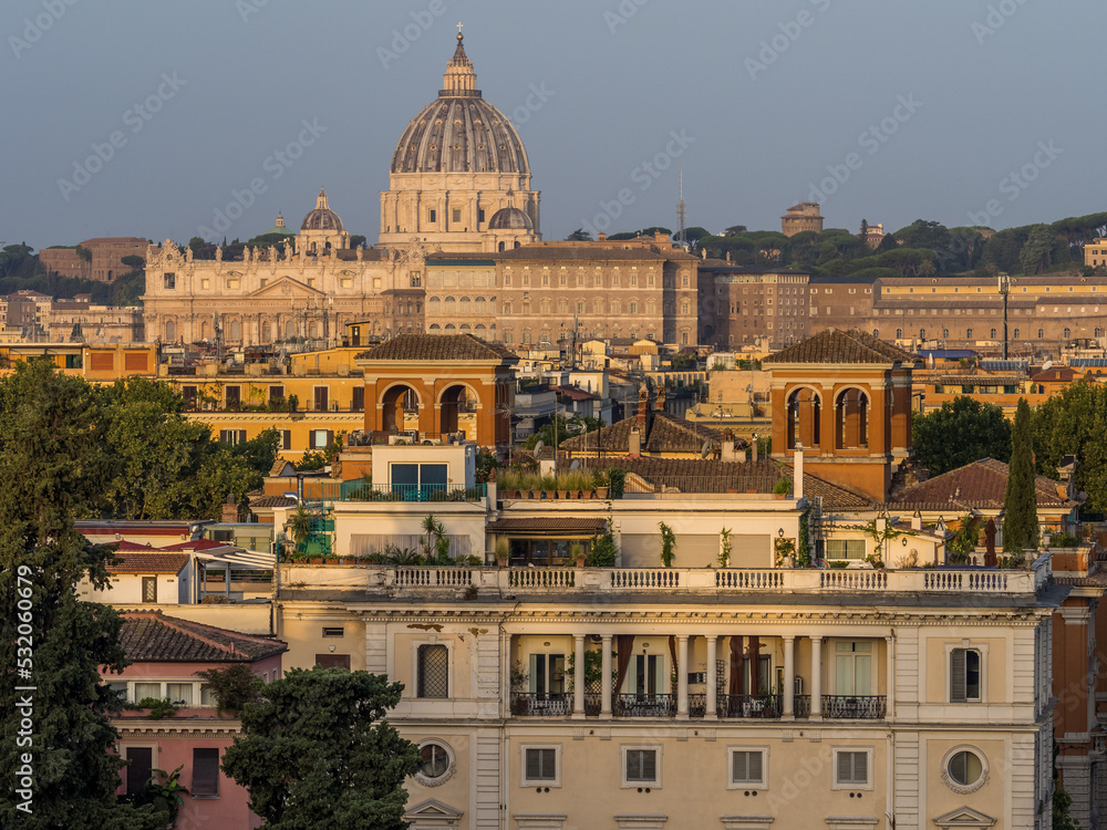 Vatican view from Pincio Hill