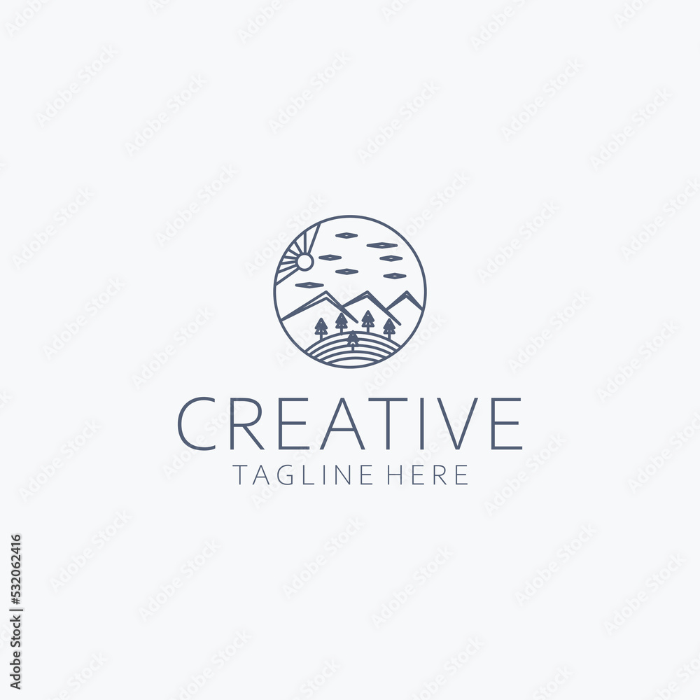 Creative logo design icon tamplate Creative logo design icon tamplate