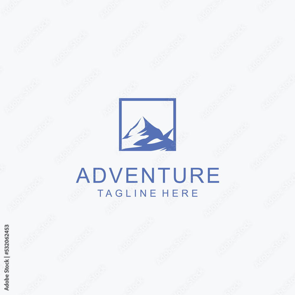 Adventure logo design icon tamplate Adventure logo design icon tamplate