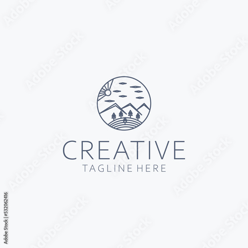 Creative logo design icon tamplate