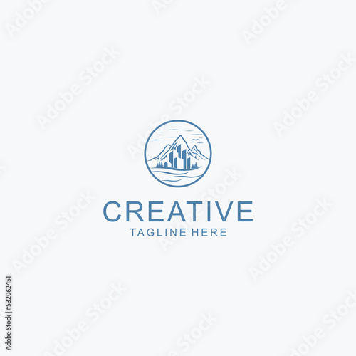Creative logo design icon tamplate
