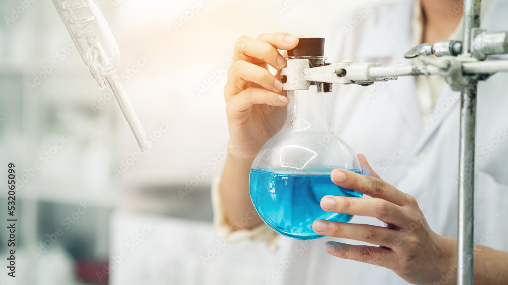 Scientist or researchers working in science laboratory, medical technology research work, science laboratory research and development concept. Scientist or researchers working in science laboratory, medical technology research work, science laboratory research and development concept.