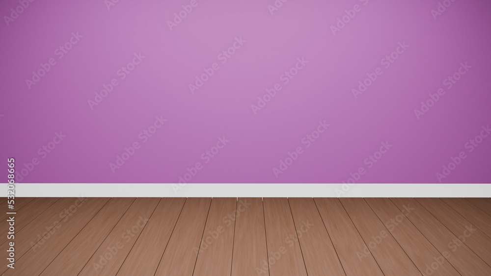 Purple Wall with Wooden Floor Background Purple Wall with Wooden Floor Background