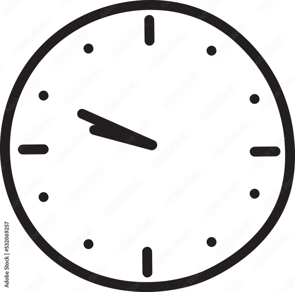 Clock Icon Vector Clock Icon Vector