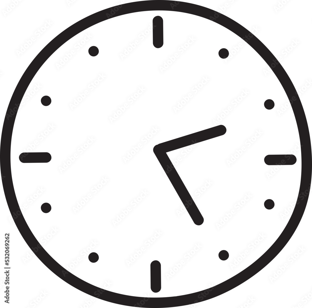 Clock Icon Vector Clock Icon Vector