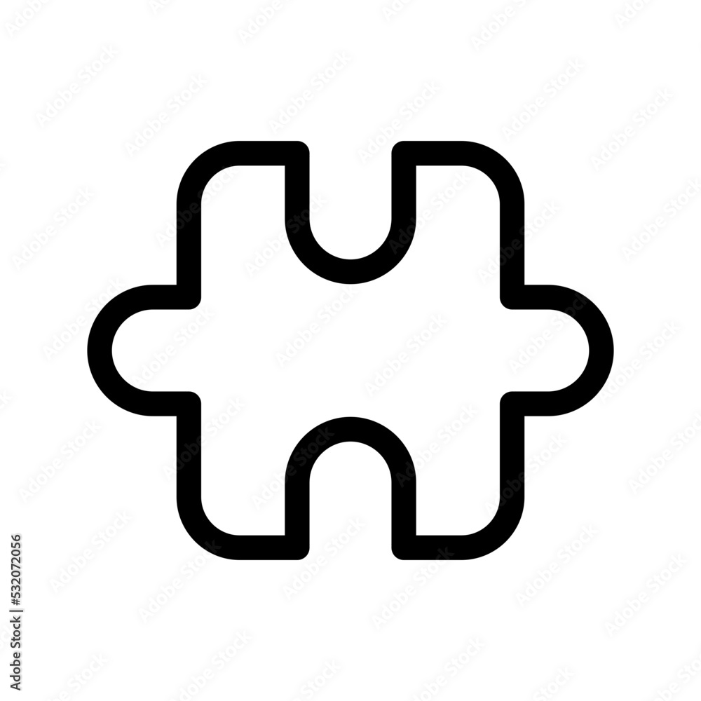 Puzzle Icon Vector Symbol Design Illustration Puzzle Icon Vector Symbol Design Illustration