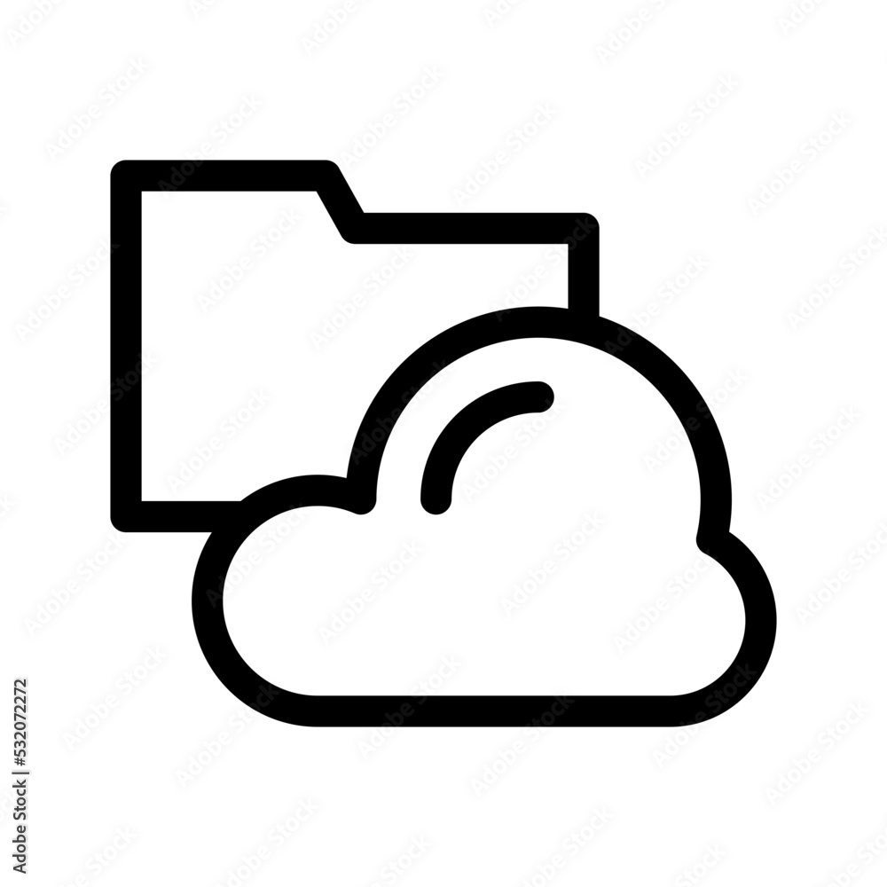 Cloud Data Icon Vector Symbol Design Illustration Cloud Data Icon Vector Symbol Design Illustration