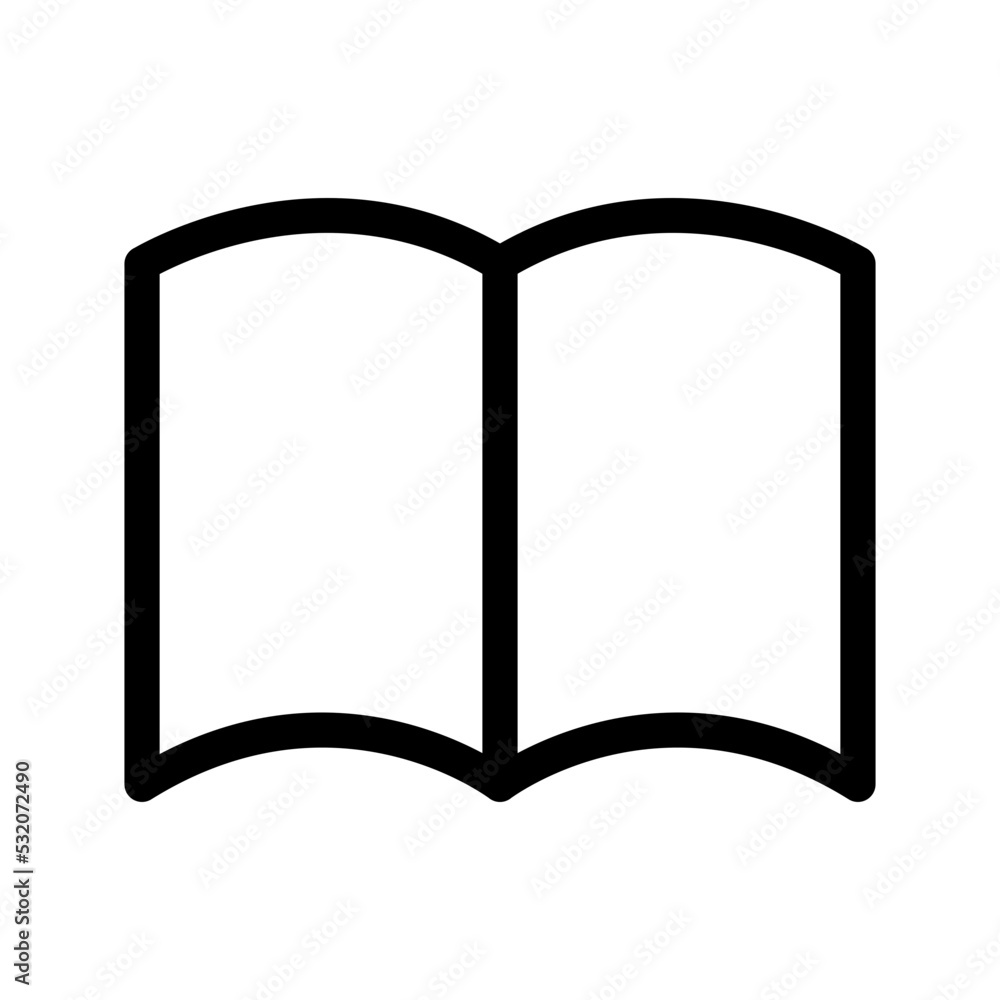 Book Icon Vector Symbol Design Illustration Book Icon Vector Symbol Design Illustration
