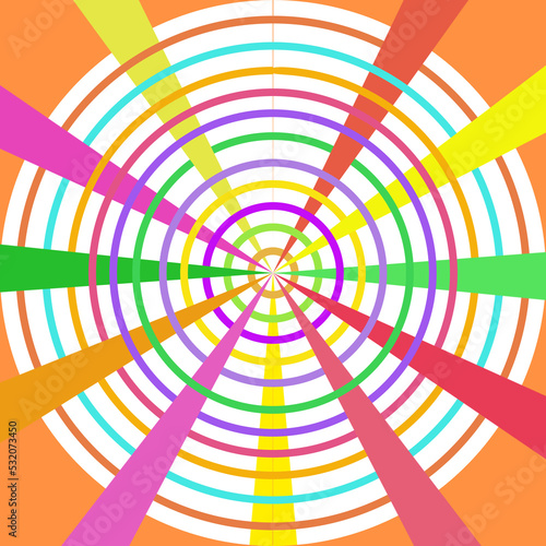 abstract art Seamless Colorful Stripes Background Vertical Stripes Rainbow Illustration Colors for wallpaper, backgrounds, wrapping paper, backdrops, posters, etc.