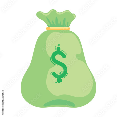 money bag dollars