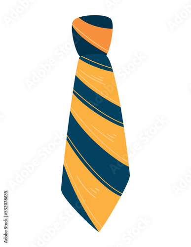 elegant tie striped accessory