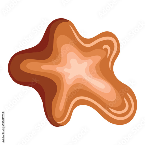 sweet caramel star