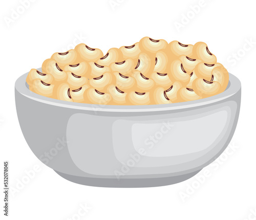 white beans in dish