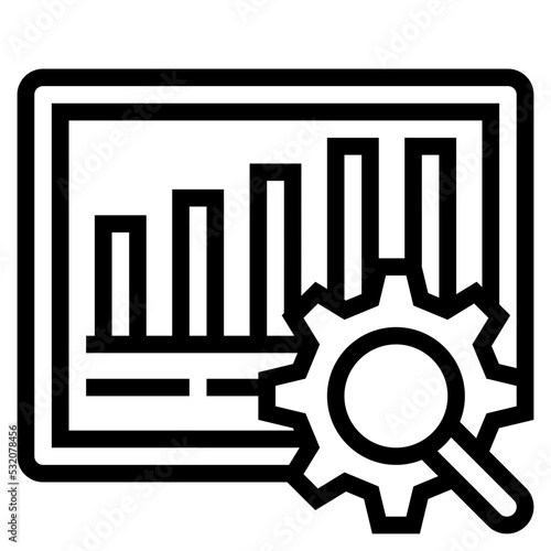 business analyze icon