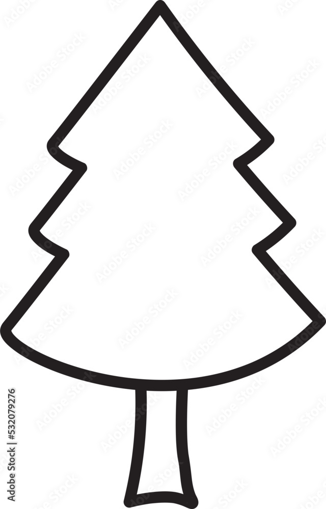 Pine Tree Illustration Pine Tree Illustration