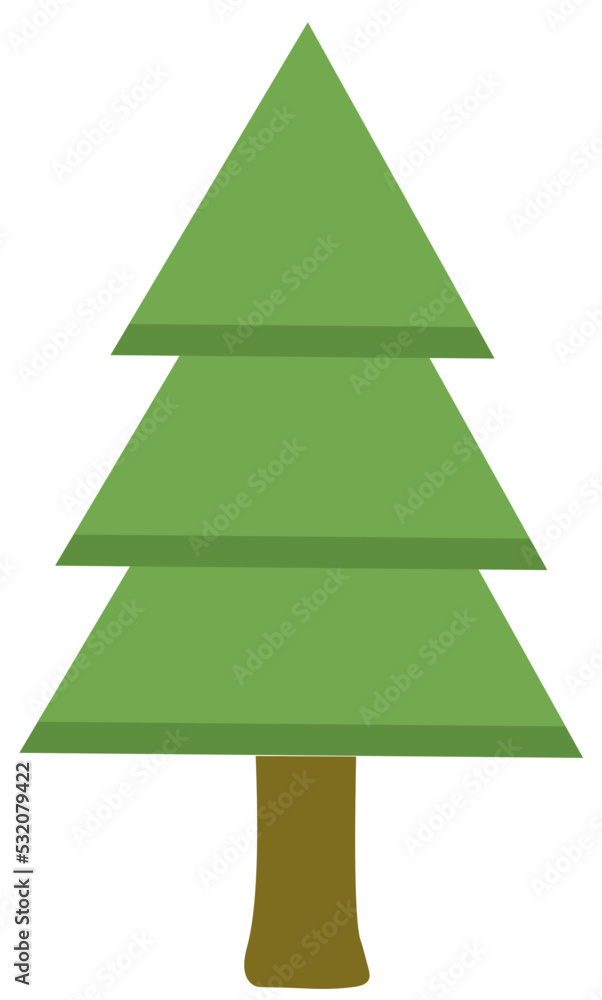 Pine Tree Illustration