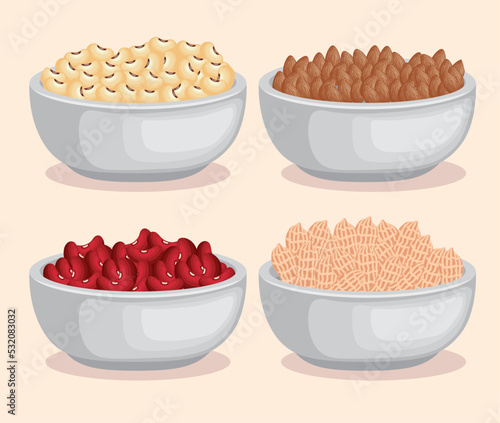 nuts ,seeds and beans