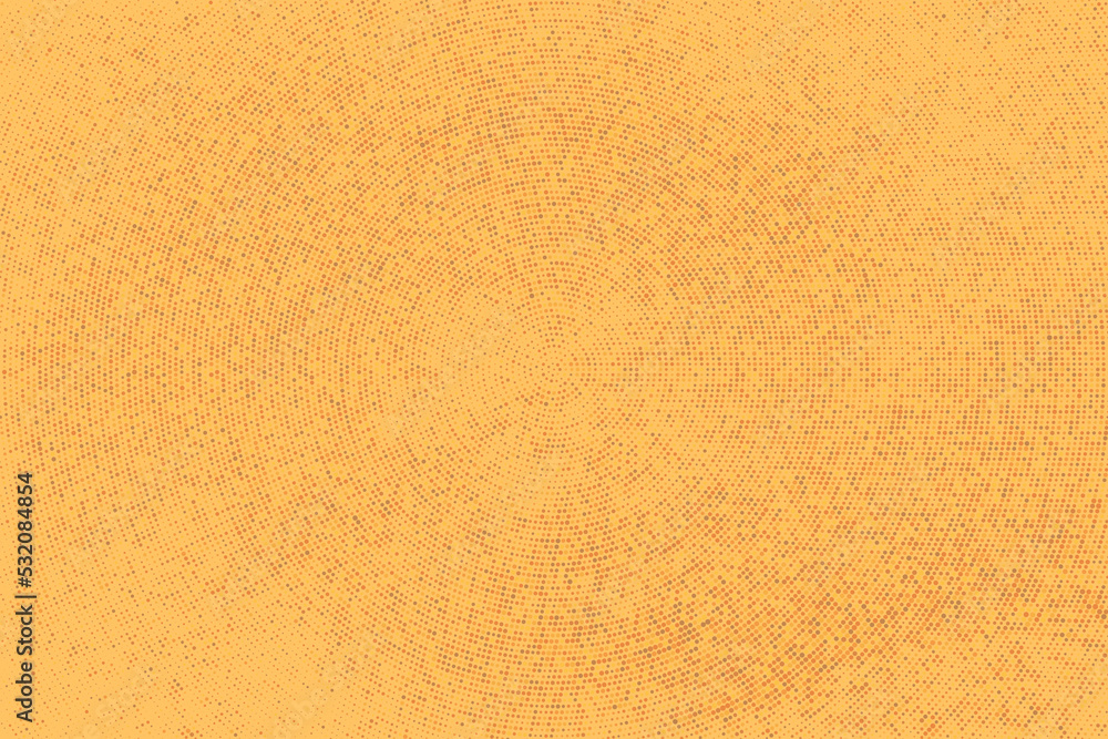 Sand Color Halftone Dotted Background. Yellow And Brown Abstract Circular Polka Dots Pattern. Digitally Generated Image. Vector Illustration, Eps 10. Sand Color Halftone Dotted Background. Yellow And Brown Abstract Circular Polka Dots Pattern. Digitally Generated Image. Vector Illustration, Eps 10.