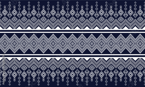 Geometric Ethnic oriental pattern traditional .Floral necklace embroidery design.
