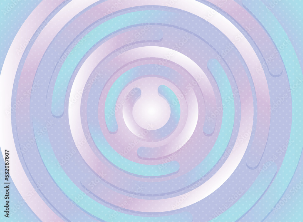 くるくるサイバーポップな背景ベクターイラスト くるくるサイバーポップな背景ベクターイラスト