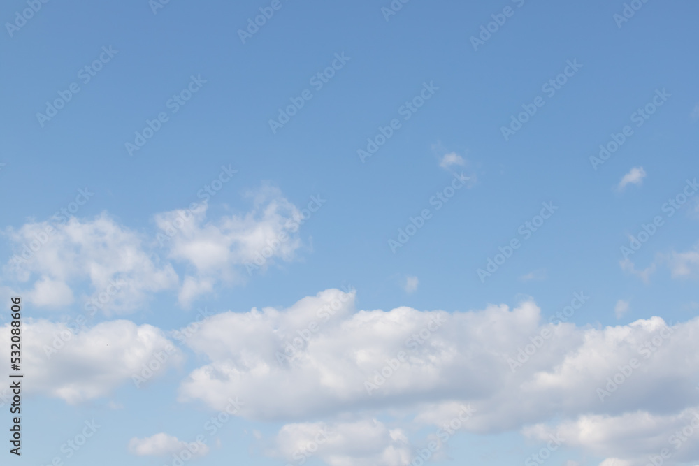 Blue sky background with white clouds. Blue sky background with white clouds.